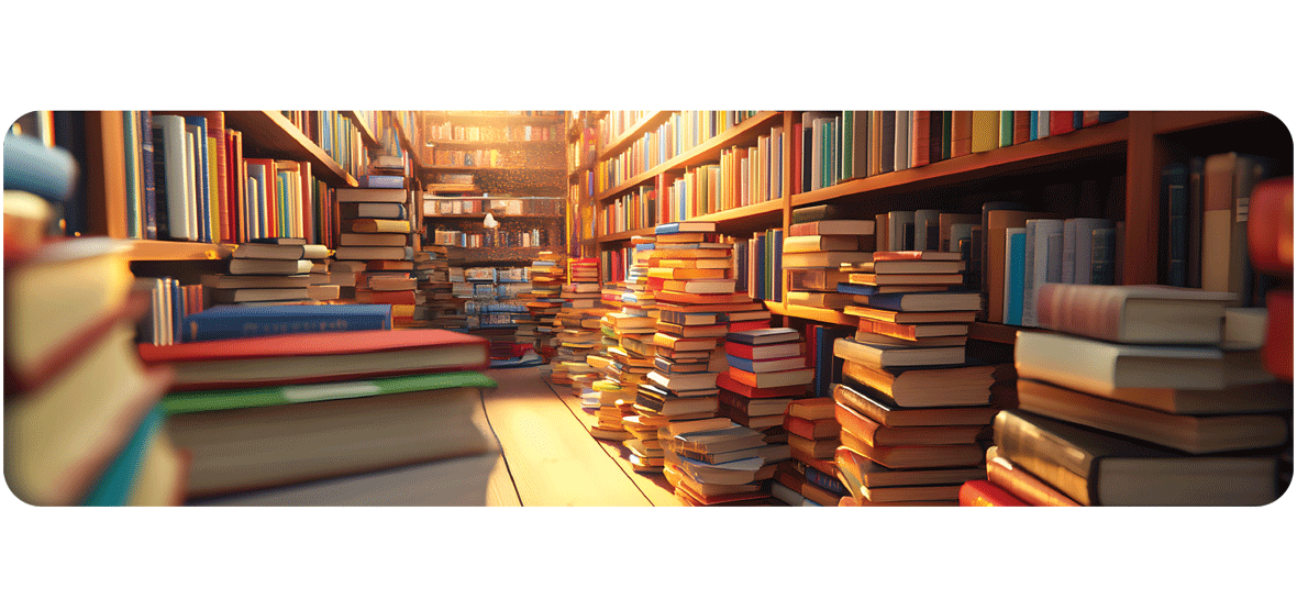 Open book with autumn leaves